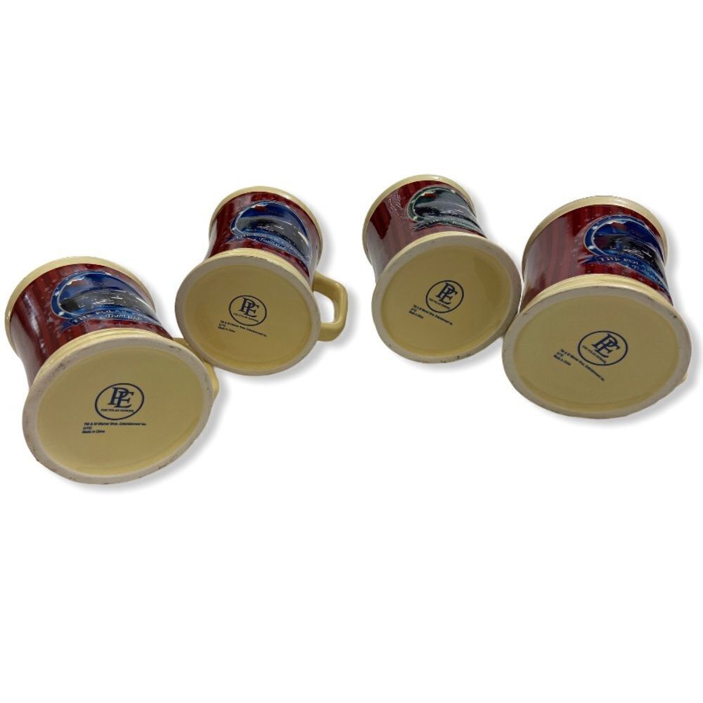 The Polar Express Train Ride Hot Chocolate 4pc. Mug Set - Picture 9 of 13